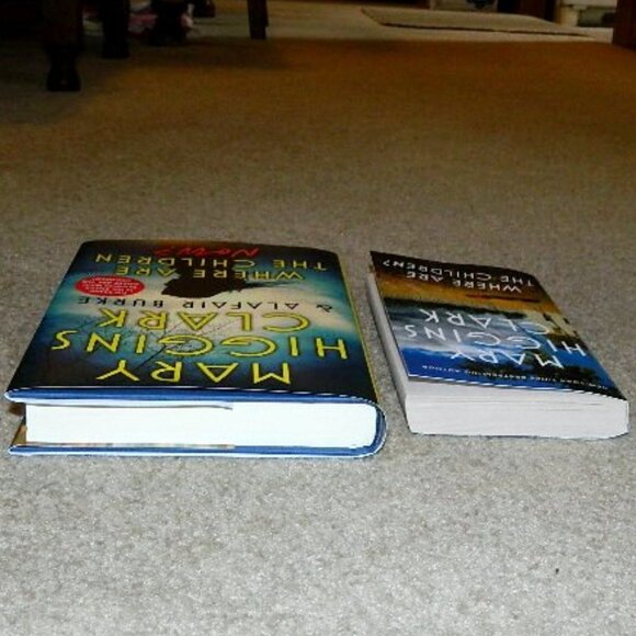 Mary Higgins Clark WHERE ARE THE CHILDREN NOW 2 Books HB PB Bundle - Picture 5 of 10